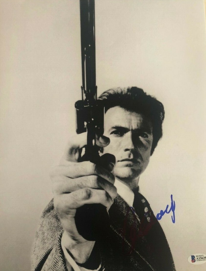Clint Eastwood signed autographed 11x14 photo Beckett COA Extremely Rare