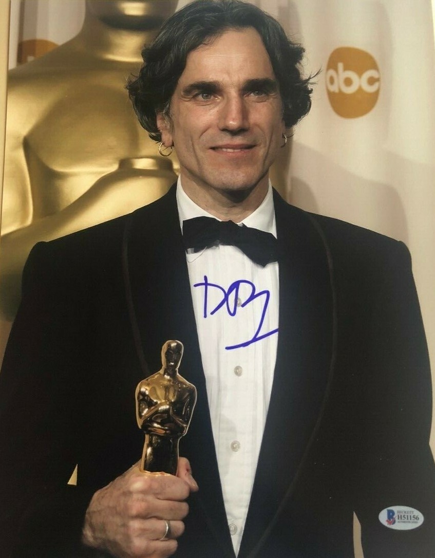 Daniel Day Lewis signed autographed 11x14 photo BECKETT AUTHENTICATION COA