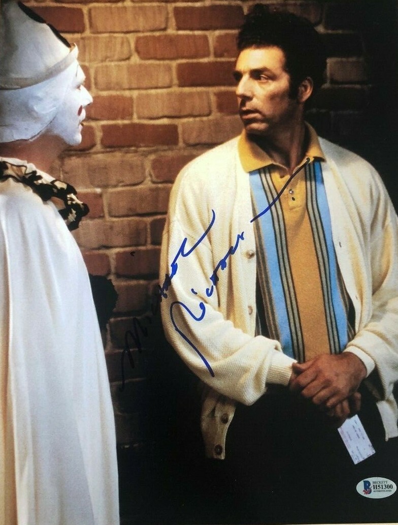 Michael Richards signed autographed 11x14 Photo Seinfeld BECKETT COA