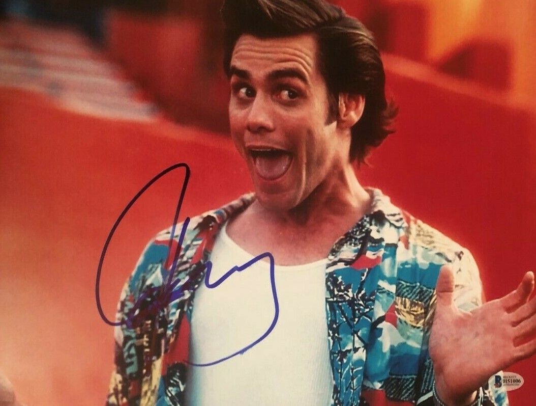 Jim Carrey signed autographed 11x14 Photo Mask Dumb and Dumber Ace Ventura COA
