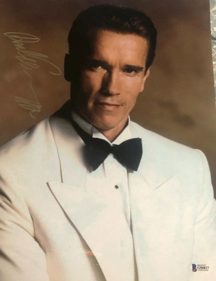 Arnold Schwarzenegger True Lies signed autographed 11x14 photo COA