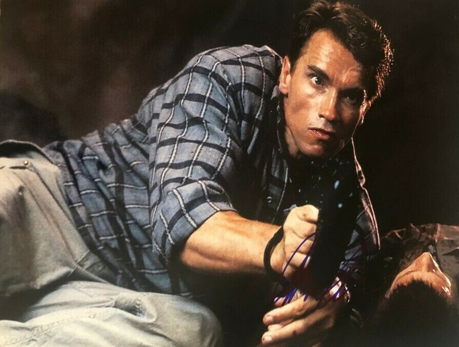 Arnold Schwarzenegger Total Recall signed autographed 11x14 photo COA