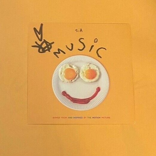 Sia signed autographed Art Card CD Cover