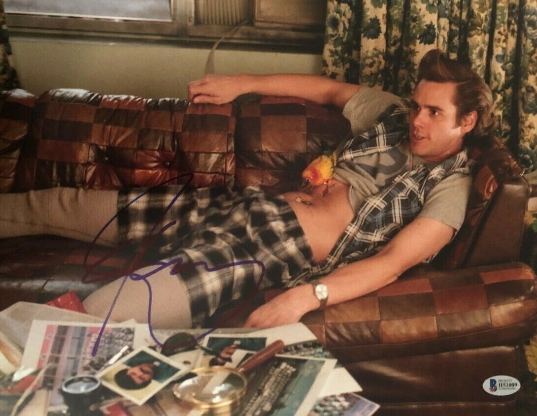 Jim Carrey signed autographed 11x14 Photo Mask Dumb and Dumber Ace Ventura COA