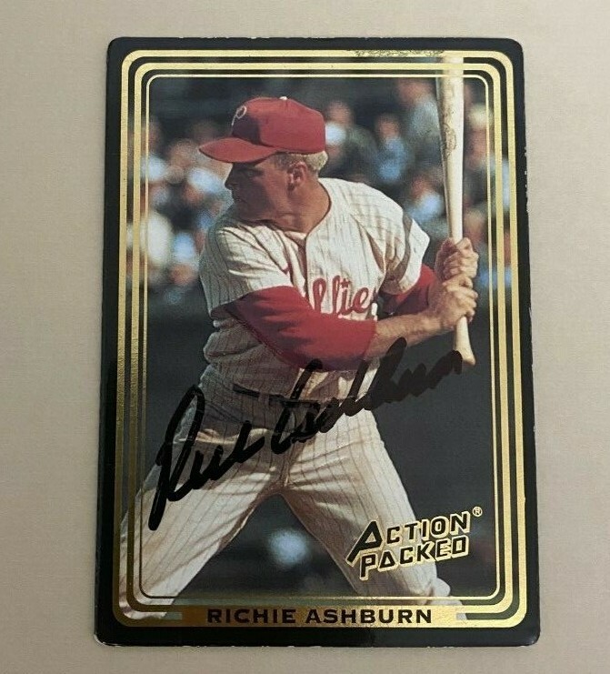 Richie Ashburn signed autographed 1992 Action Packed Card
