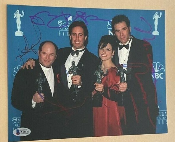 Seinfeld cast Michael Richards signed autographed 8x10 Photo Extremely Rare COA