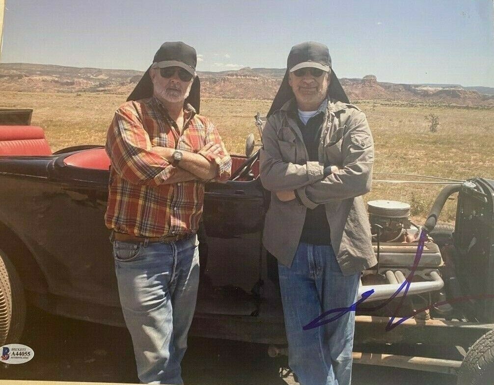 George Lucas signed autographed 11x14 photo Indiana Jones BECKETT COA