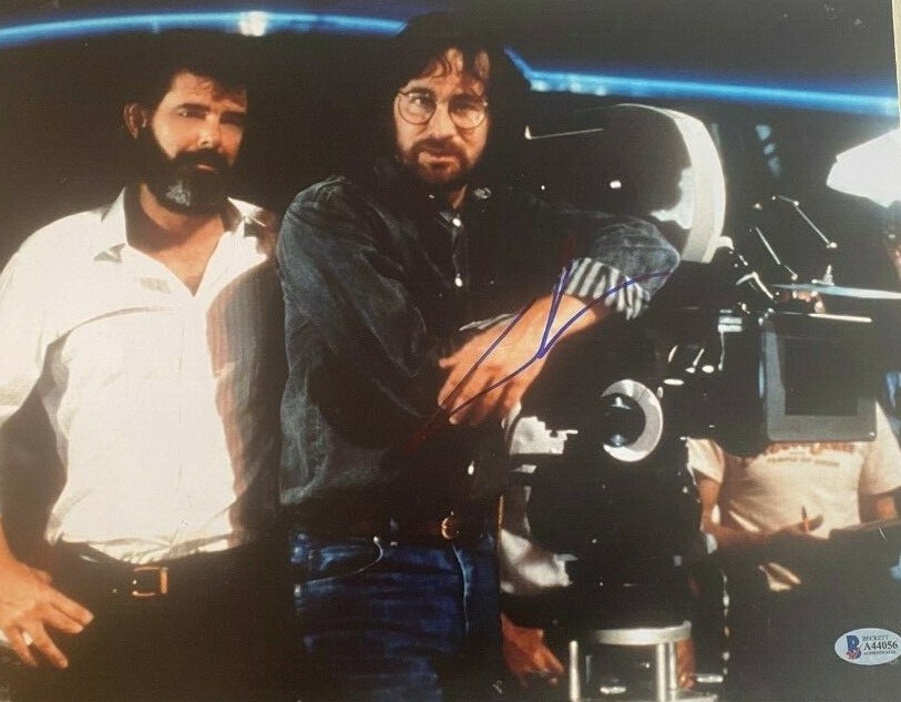 George Lucas signed autographed 11x14 photo Indiana Jones BECKETT COA