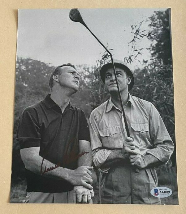 Arnold Palmer signed autographed 8x10 Photo Bob Hope Beckett Certified COA