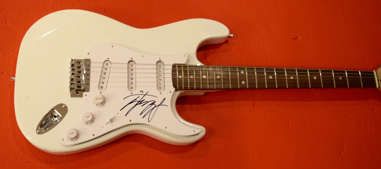 Tyler Bryant Signed Autographed Electric Guitar Tyler Bryant and The Shakedown