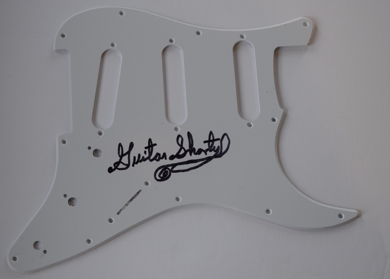Guitar Shorty Signed Autographed Guitar Pickguard Blues Guitarist COA
