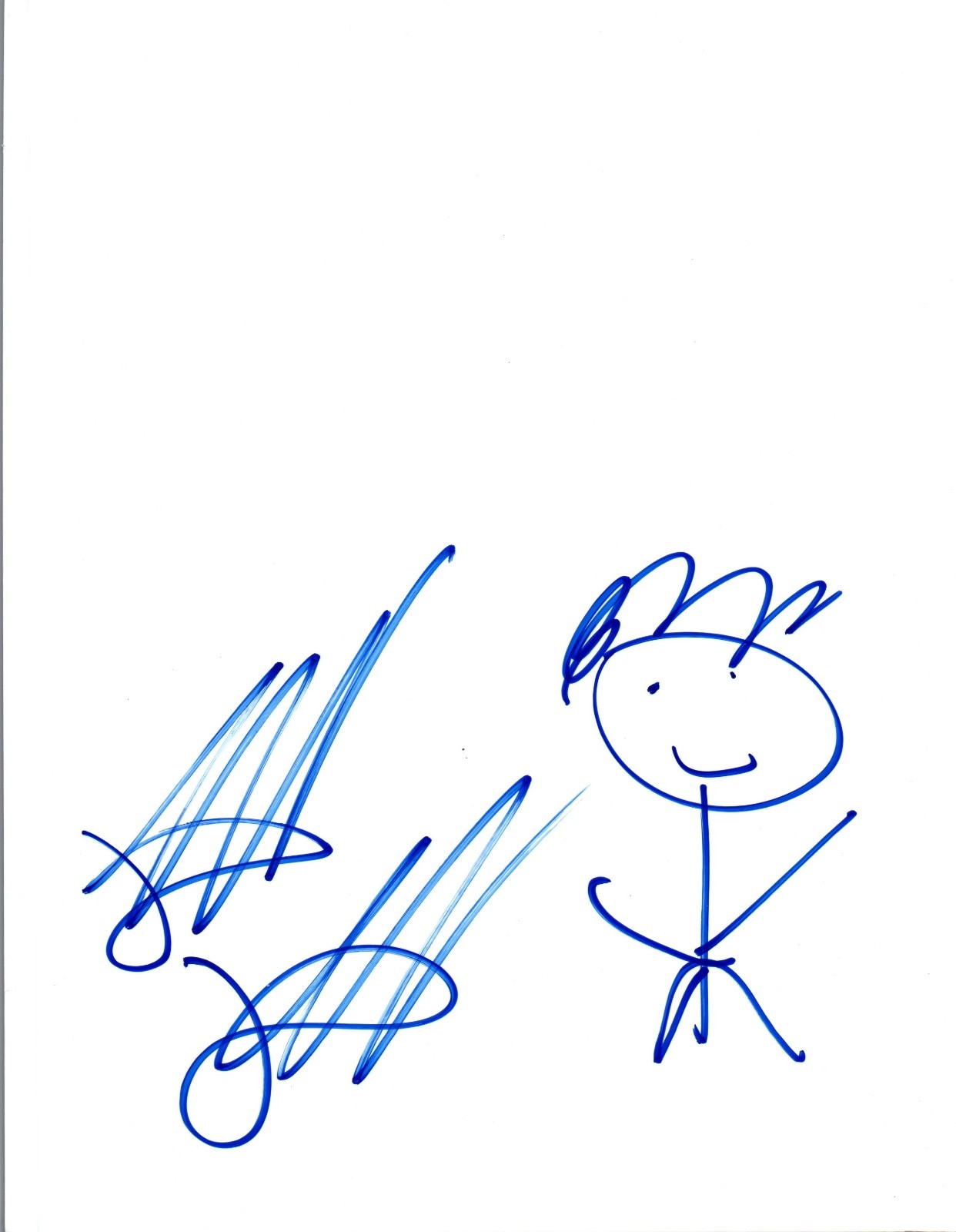 Drake Doremus Signed Autograph Hand Drawn Sketch Film Director COA VD