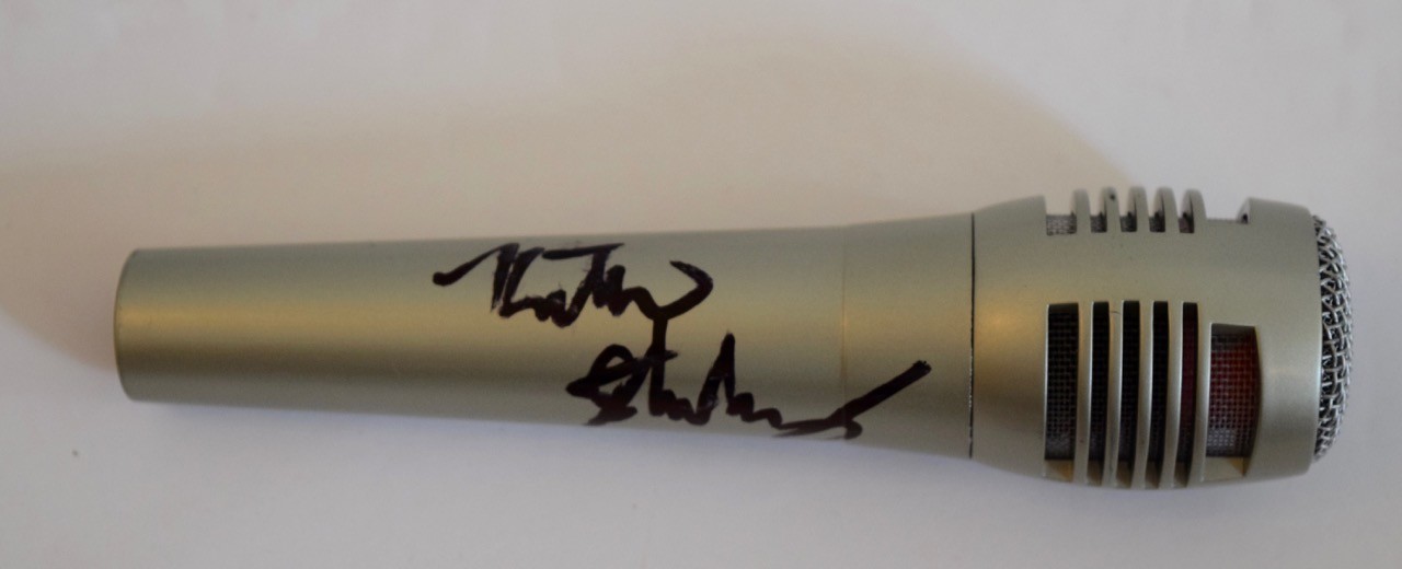 Keaton Stromberg Signed Autographed Microphone Emblem3 COA VD
