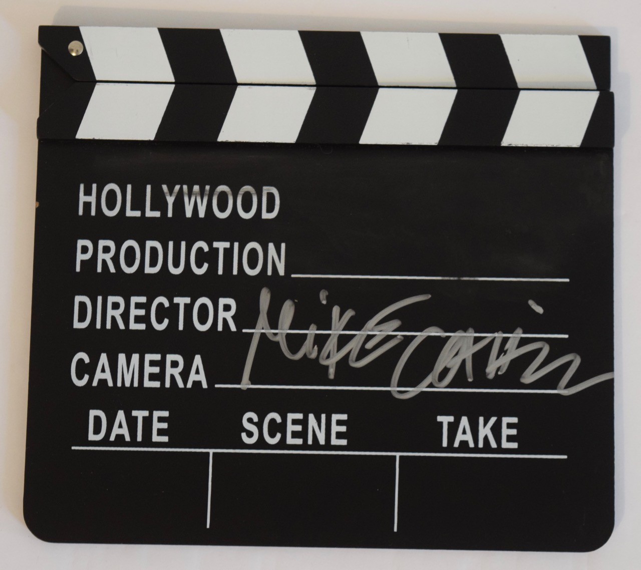Mike Cahill Signed Autographed Clapboard I ORIGINS Director COA VD