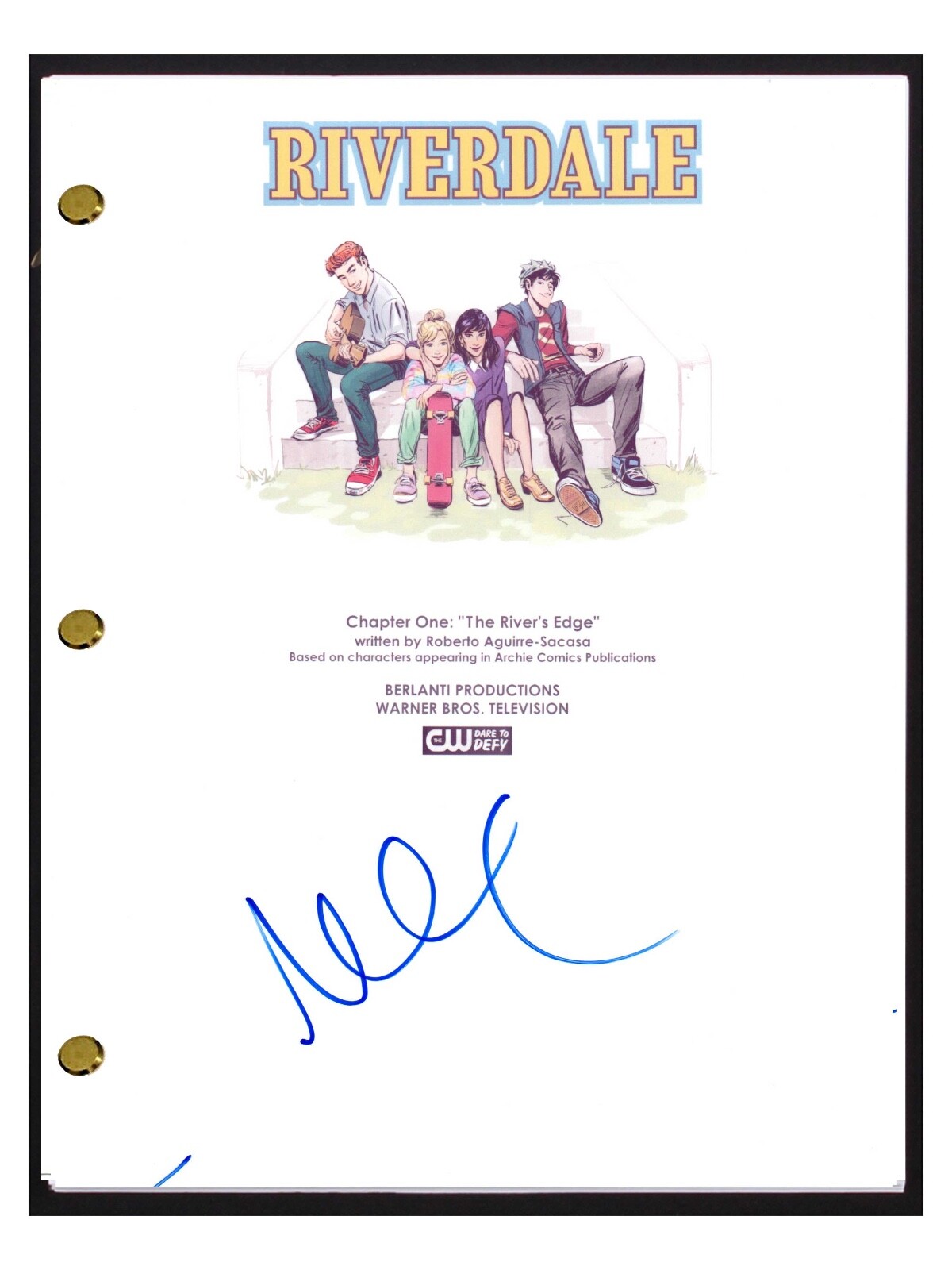 Marisol Nichols Signed Autographed RIVERDALE Pilot Episode Script Screenplay COA