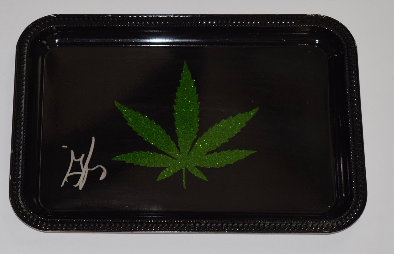 George Jung Signed Autograph Rolling Tray Blow Movie Smuggler Boston Beckett COA