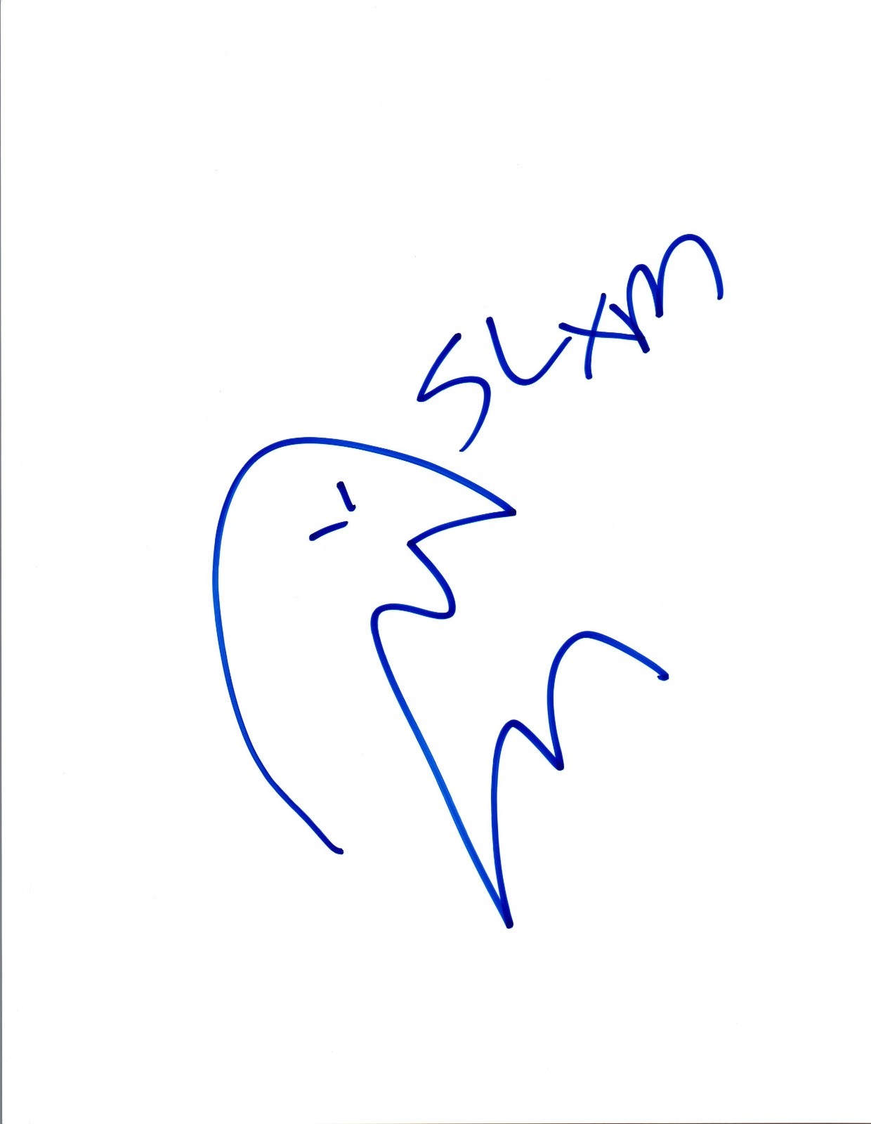 SLIM JXMMI OF RAE SREMMURD SIGNED AUTOGRAPHED HAND DRAWN SKETCH COA VD COLLECTIBLE MEMORABILIA