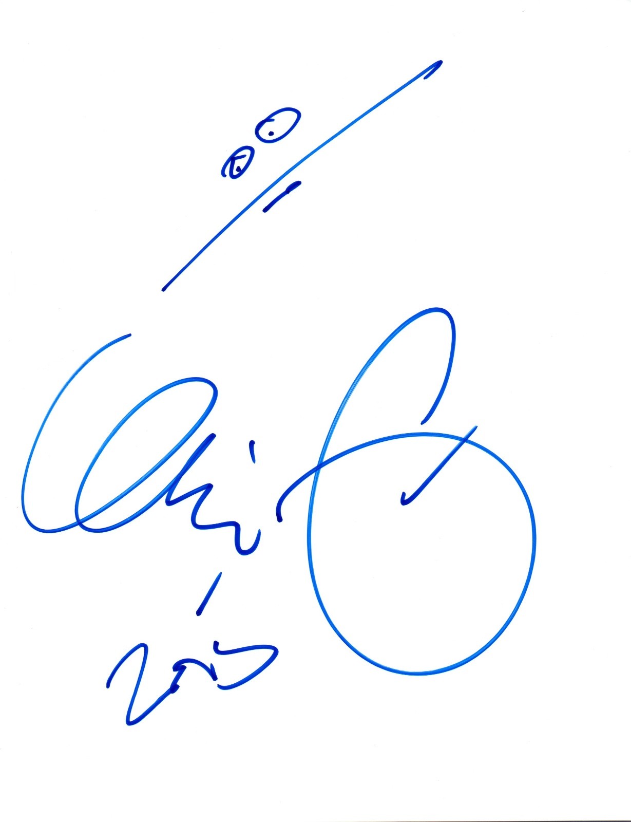 George Lopez Signed Autographed Hand Drawn Sketch COA VD