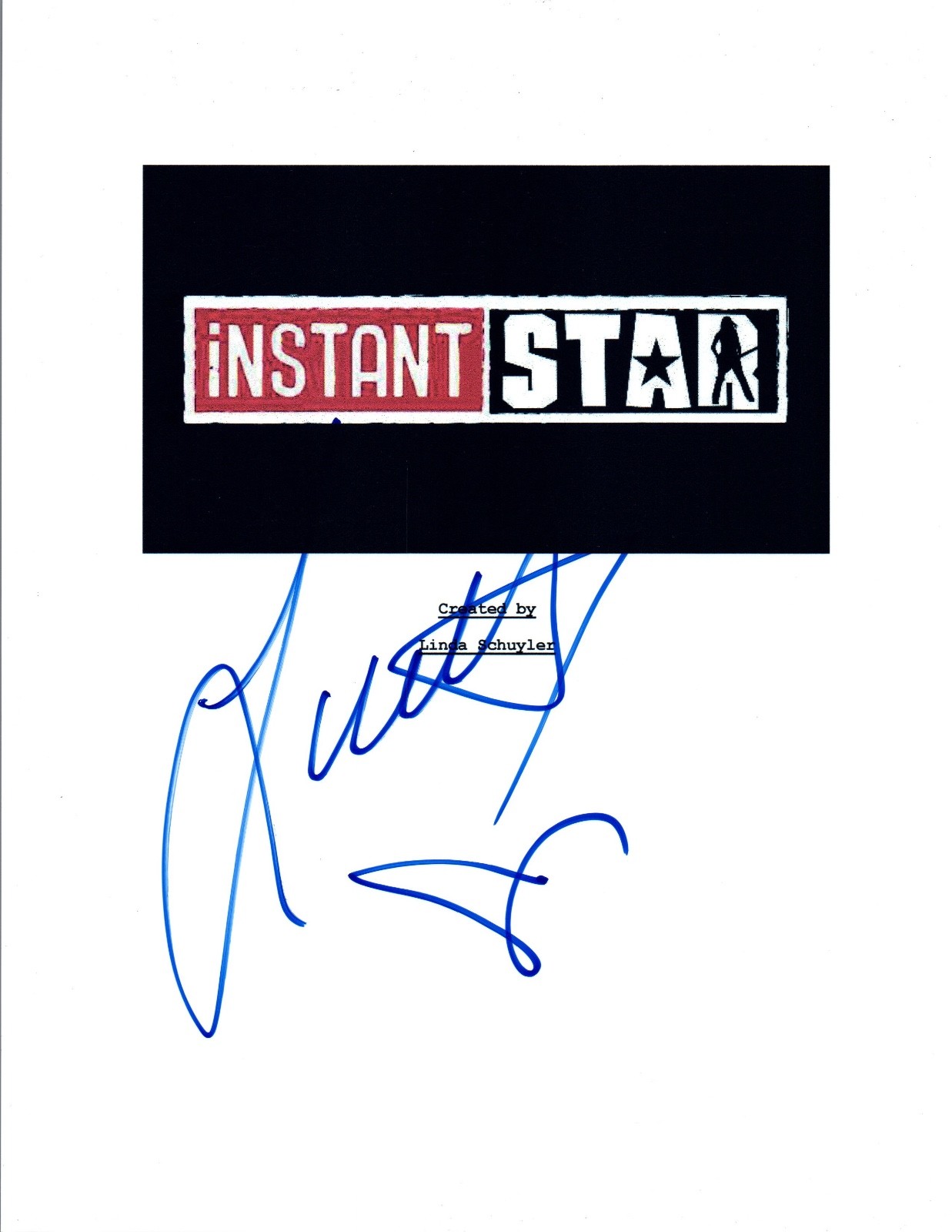 Laura Vandervoort Signed Autographed INSTANT STAR Pilot Script Cover COA VD