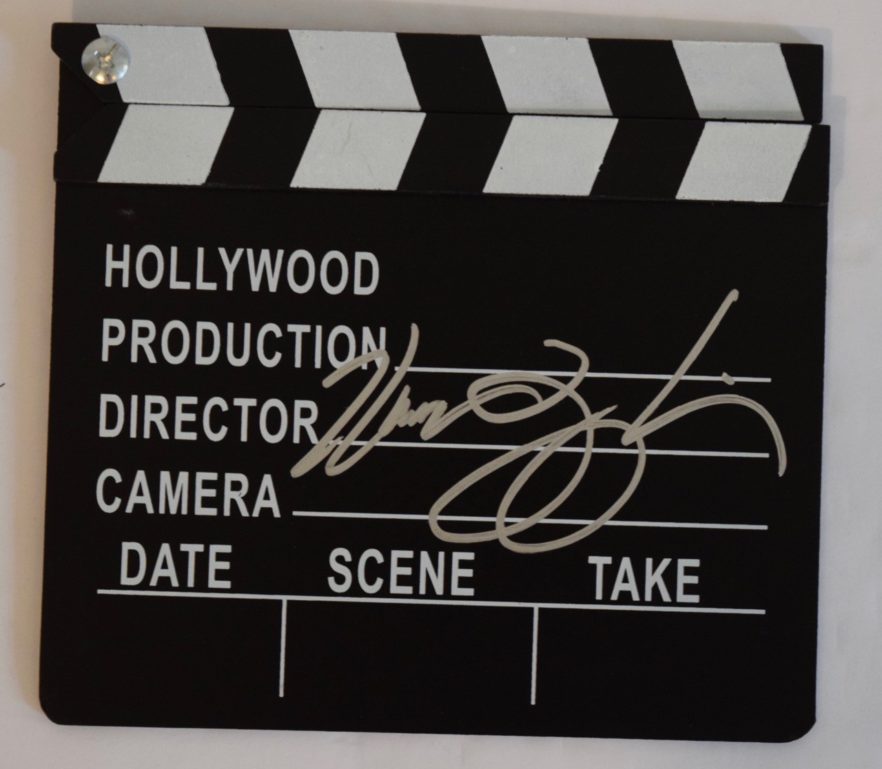 Marc Guggenheim Signed Autographed Clapboard ARROW LEGENDS OF TOMORROW COA VD