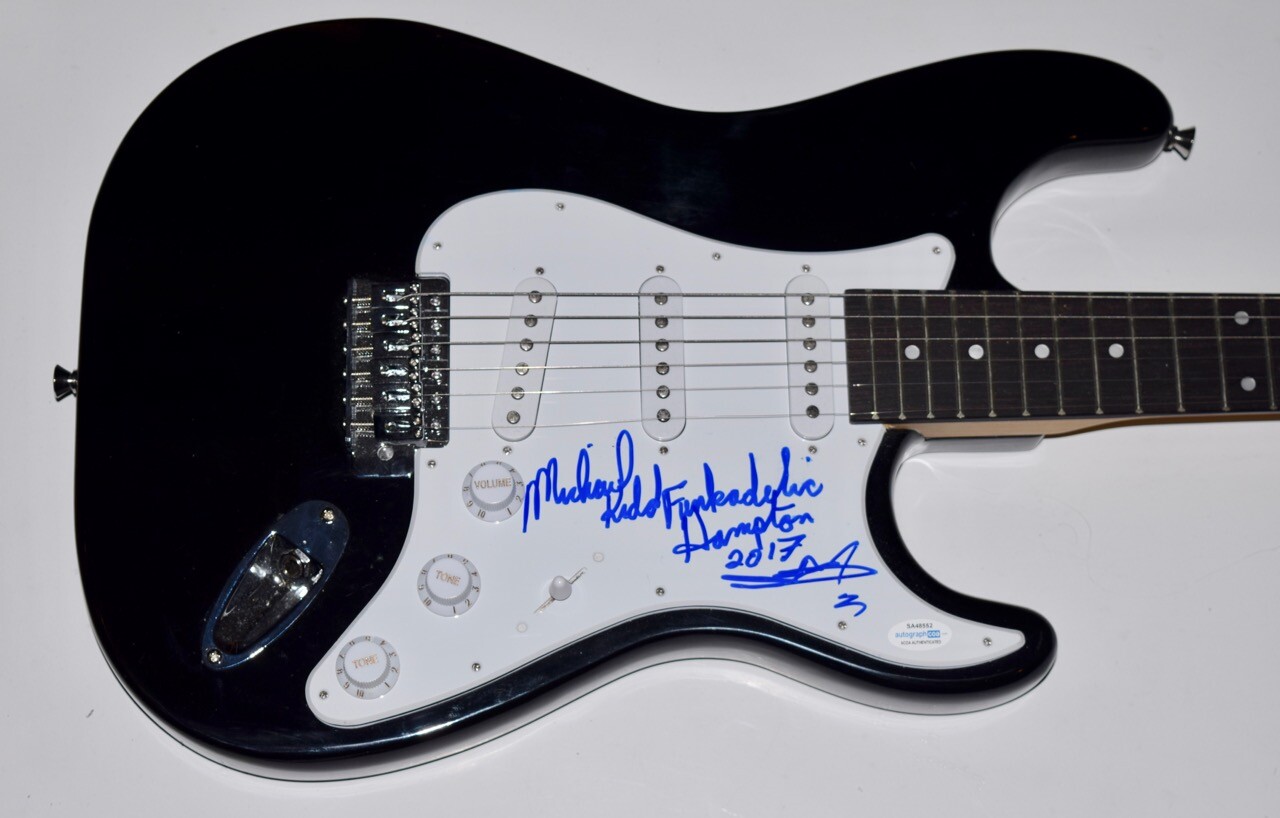 Michael Hampton Signed Electric Guitar 