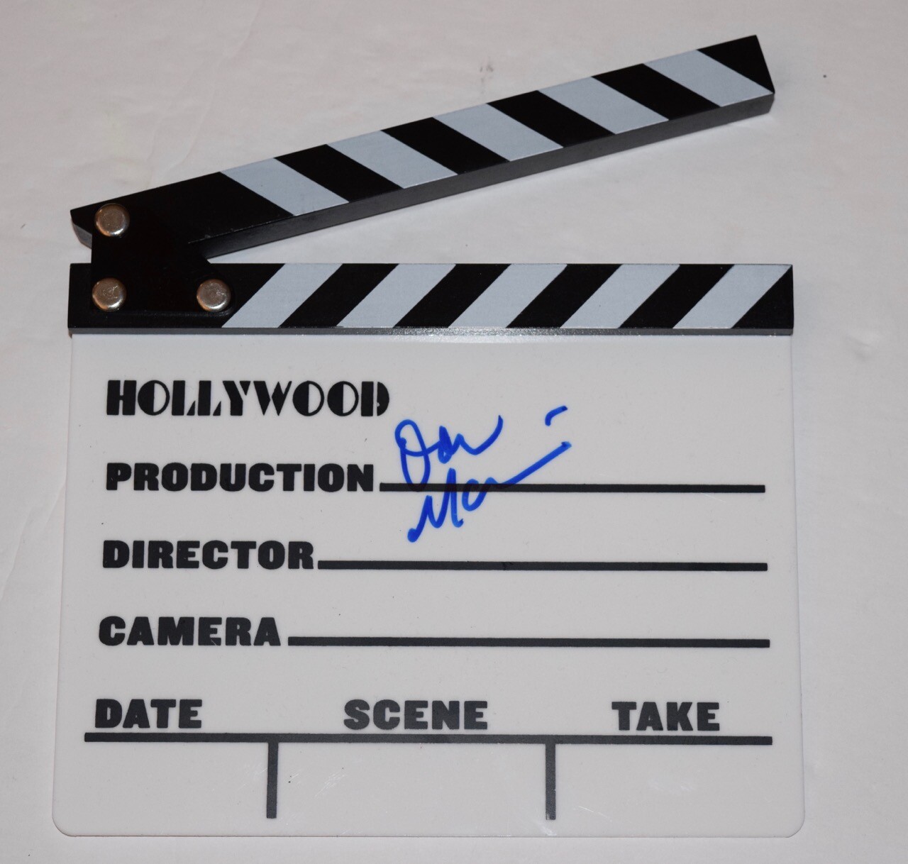 Don Mancini Signed Autograph Director Clapboard Child's Play Chucky Beckett COA