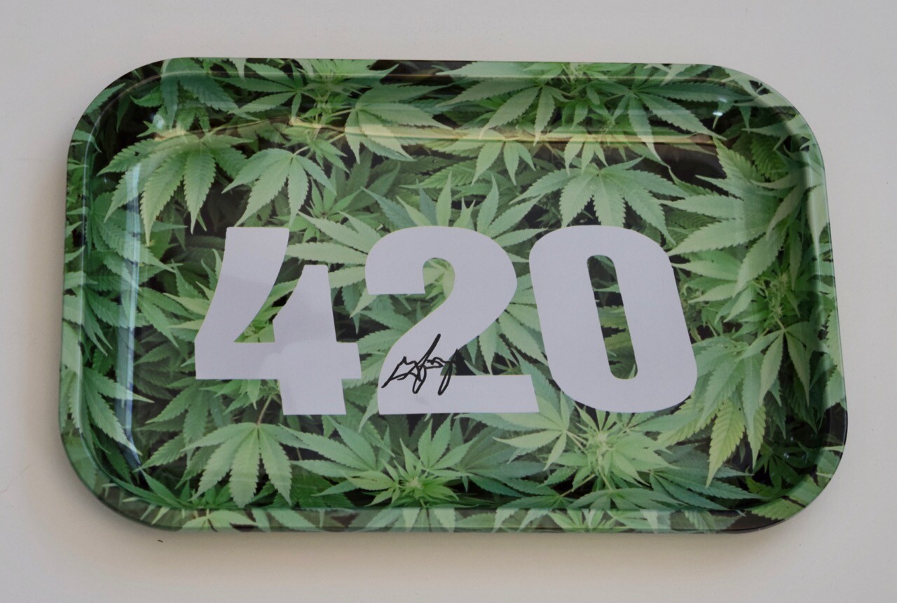 George Jung Signed Autograph Rolling Tray Blow Movie Smuggler Boston Beckett COA