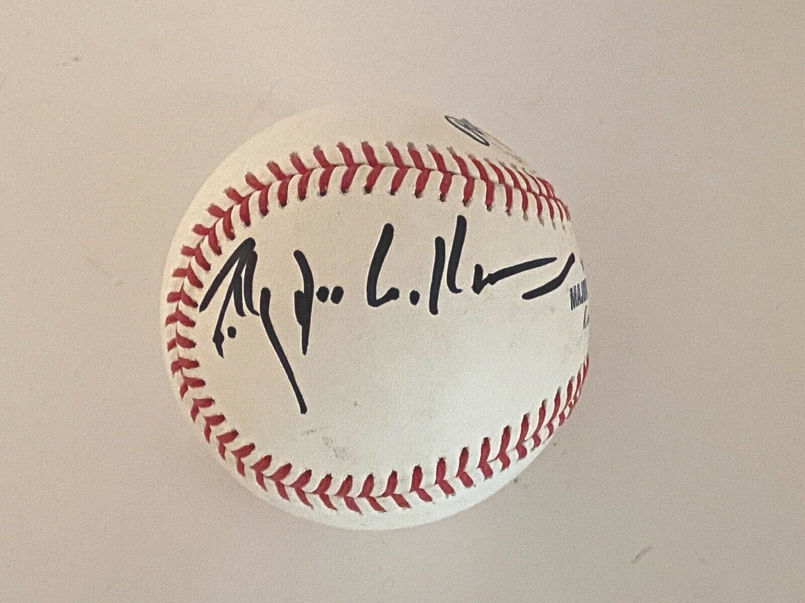 Billy Dee Williams Signed MLB Baseball Star Wars Bingo Long Beckett BAS COA