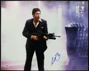 AL PACINO SCARFACE SIGNED AUTHENTIC 16X20 PHOTO GRADED PERFECT 10! PSA #4A98756 COLLECTIBLE MEMORABILIA