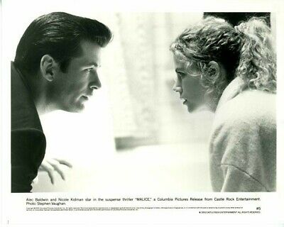 Alec Baldwin Nicole Kidman Malice Original Press 8X10 Photo | Autographia