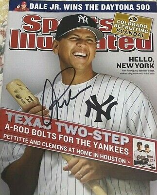 Alex Rodriguez signed autographed Sports Illustrated Magazine No Label ...