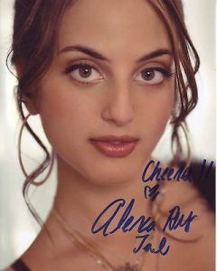 ALEXA RAY JOEL SIGNED PHOTO DAUGHTER OF CHRISTIE BRINKLEY & BILLY JOEL COLLECTIBLE MEMORABILIA