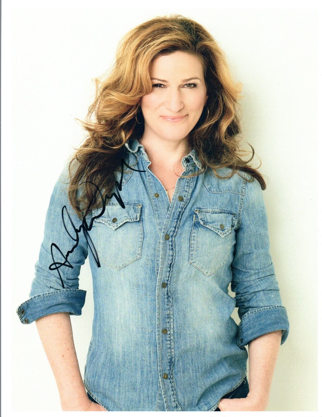 Ana Gasteyer Signed 8x10 Photo Saturday Night Live SNL Suburgatory COA