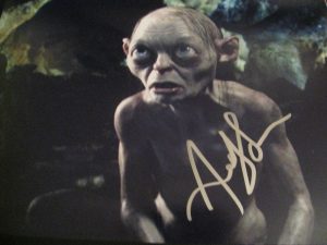 ANDY SERKIS SIGNED AUTOGRAPH 8×10 LORD OF THE RINGS THE HOBBIT GOLLUM PROMO E COLLECTIBLE MEMORABILIA