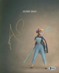ANNIE POTTS TOY STORY 4 AUTHENTIC SIGNED 8×10 PHOTO AUTOGRAPHED BAS #Y30122 COLLECTIBLE MEMORABILIA