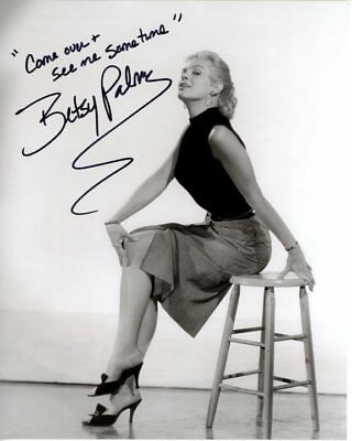 BETSY PALMER Signed Autographed Photo GREAT CONTENT | Autographia