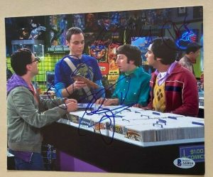 BIG BANG THEORY SIGNED AUTOGRAPHED 8×10 PHOTO PARSONS GALECKI HELBERG NAYYAR COA COLLECTIBLE MEMORABILIA