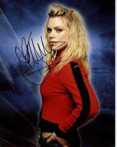 BILLIE PIPER SIGNED AUTOGRAPHED DOCTOR WHO ROSE TYLER PHOTO COLLECTIBLE MEMORABILIA