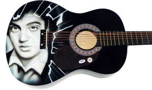 BILLY JOEL AUTOGRAPHED SIGNED AIRBRUSHED GUITAR PSA AFTAL COLLECTIBLE MEMORABILIA