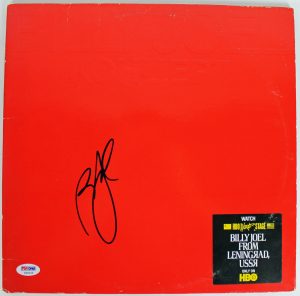 BILLY JOEL KOHUEPT SIGNED ALBUM COVER W/ VINYL AUTOGRAPHED PSA/DNA #Z90035 COLLECTIBLE MEMORABILIA