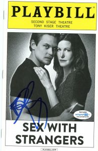 BILLY MAGNUSSEN “SEX WITH STRANGERS” AUTOGRAPH SIGNED OFF-BROADWAY PLAYBILL ACOA COLLECTIBLE MEMORABILIA