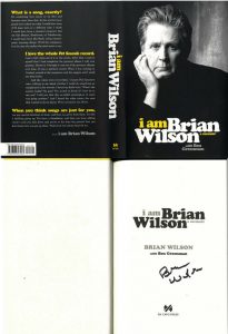 BRIAN WILSON AUTOGRAPHED I AM BRIAN WILSON TITLE PAGE AFTAL UACC RD COA COLLECTIBLE MEMORABILIA