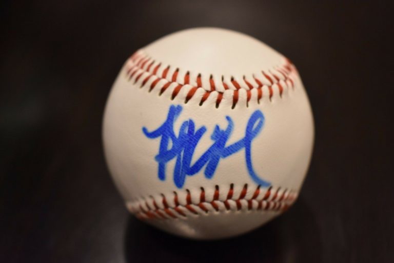 BRYANT GUMBEL SIGNED AUTOGRAPHED RAWLINGS BASEBALL RARE!!! COLLECTIBLE MEMORABILIA