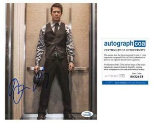 BYRON MANN “BLOOD AND WATER” AUTOGRAPH SIGNED 8×10 PHOTO ACOA  COLLECTIBLE MEMORABILIA