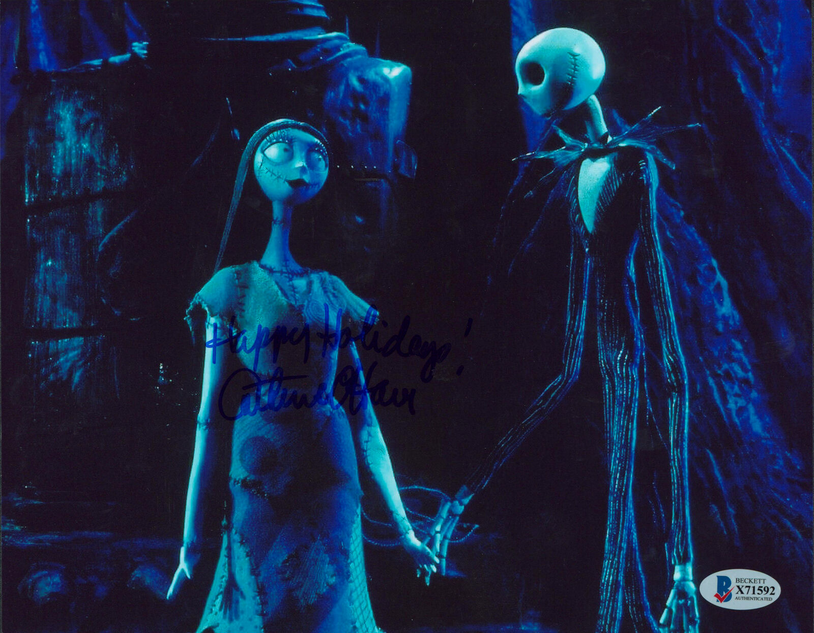 Catherine O'Hara The Nightmare Before Christmas Signed 8x10 Photo BAS # ...