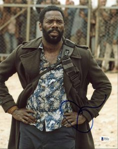 CHAD COLEMAN THE WALKING DEAD AUTHENTIC SIGNED 11×14 PHOTO BAS #D94889 COLLECTIBLE MEMORABILIA