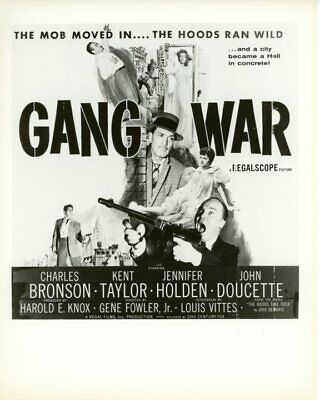 Charles Bronson Gang War Original 8x10 Press Photo 