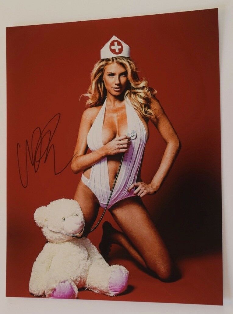 Charlotte Mckinney Signed Autographed 11x14 Photo Sexy Hot Model Coa Vd Autographia 3496