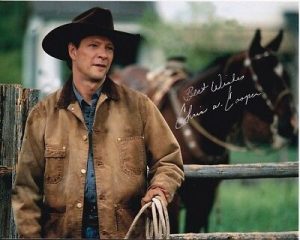 CHRIS COOPER SIGNED AUTOGRAPHED THE HORSE WHISPERER FRANK BOOKER PHOTO COLLECTIBLE MEMORABILIA