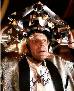 CHRISTOPHER LLOYD SIGNED AUTOGRAPHED 11×14 BACK TO THE FUTURE DOC BROWN PHOTO COLLECTIBLE MEMORABILIA